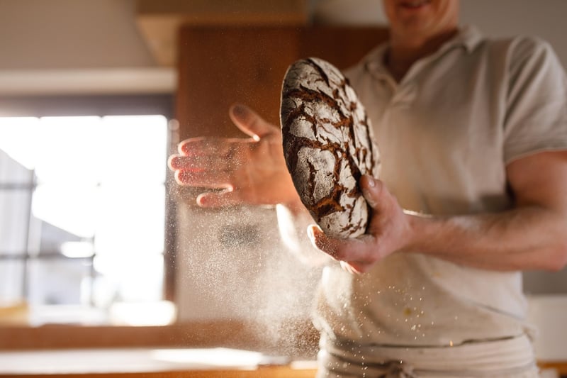 Proofing dough